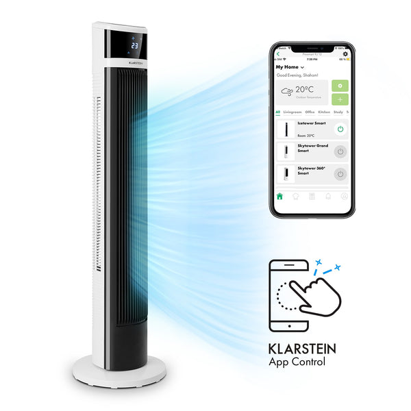 Icetower Smart Ventilateur sur pied  45 Watt Contrôle par app