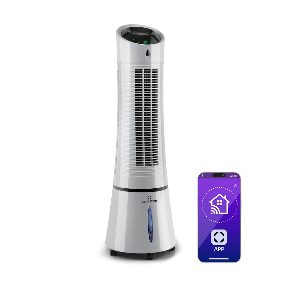 Skyscraper Ice Smart 4-in-1 Refroidisseur d'air & Ventilateur WiFi 180m³/h Télécommande
