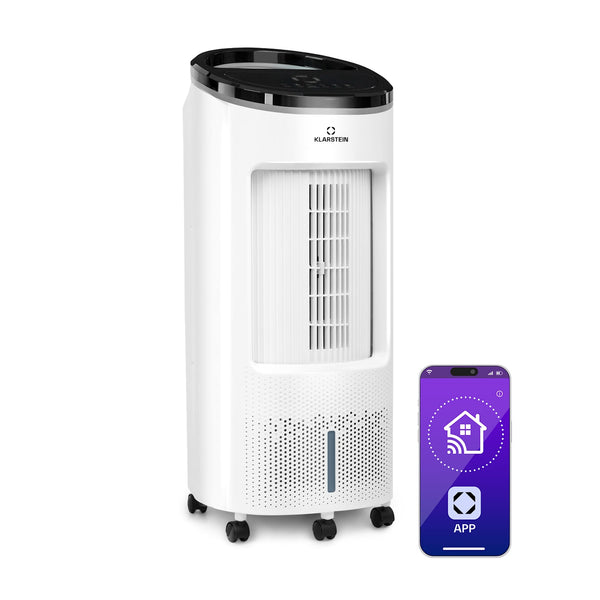 IceWind Plus Smart Smart Refroidisseur d'air 4-en-1 Ventilateur Humidificateur Purificateur d'air Contrôle par application