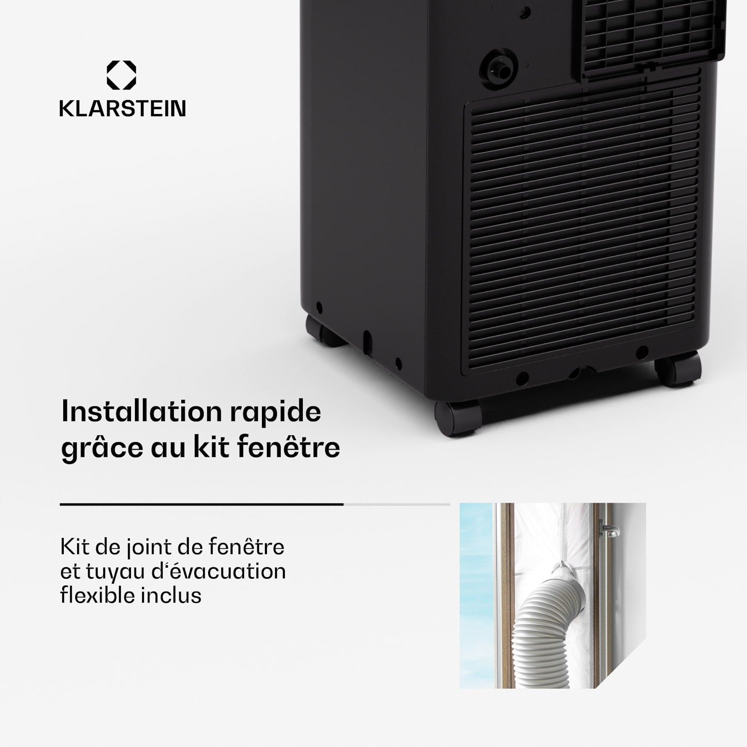 Aero Ring 7K climatiseur mobile intelligent 7 000 BTU pour max. 25 m² avec commande vocale