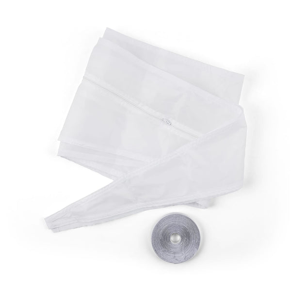 kit joint de fenêtre fermeture à glissière de 3,9 m Bande autoagrippante